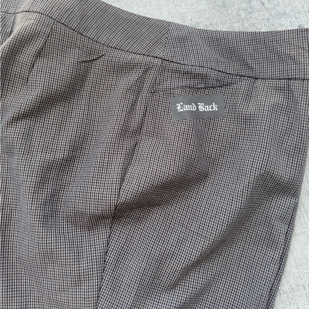 Avenue Houndstooth Print Slacks - image 4